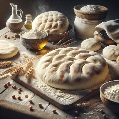 Domowe chlebki pita