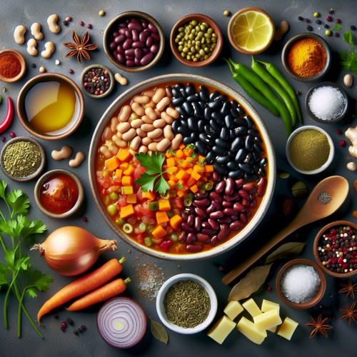 Wzmacniające curry z kolorowych fasolek