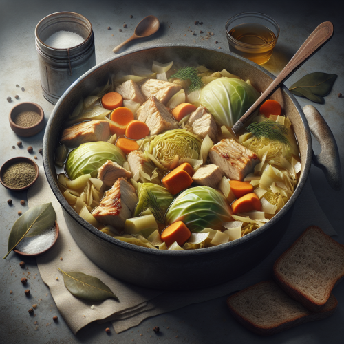 Fit bigos z młodej kapusty