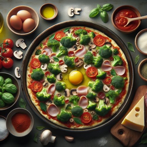 Pizza z brokuła