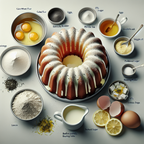 Aromatyczna babka z herbatą earl grey