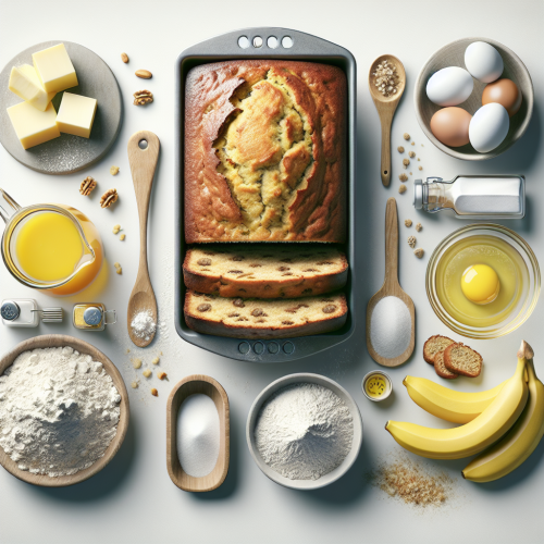 Puszysty chlebek bananowy