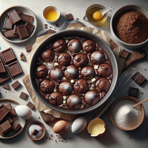 Domowe ciasteczka brownie