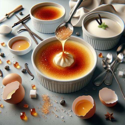 Klasyczne Crème Brûlée