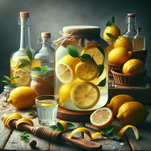Domowa cytrynówka (limoncello)