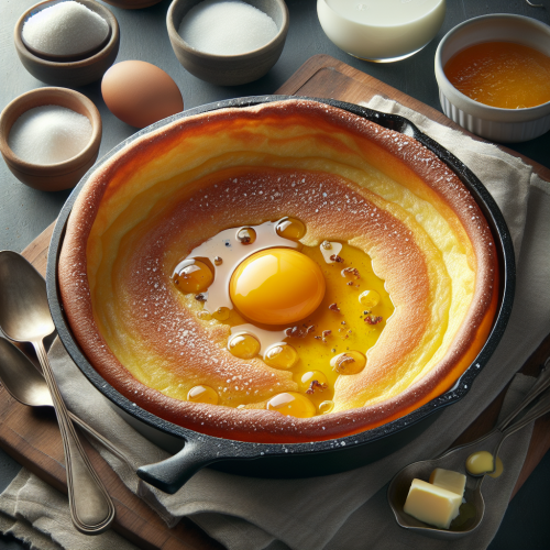 Pieczony naleśnik Dutch Baby