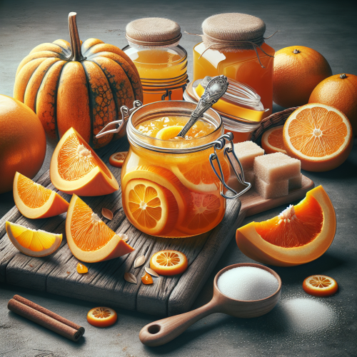 Domowy dżem dyniowy z pomarańczą