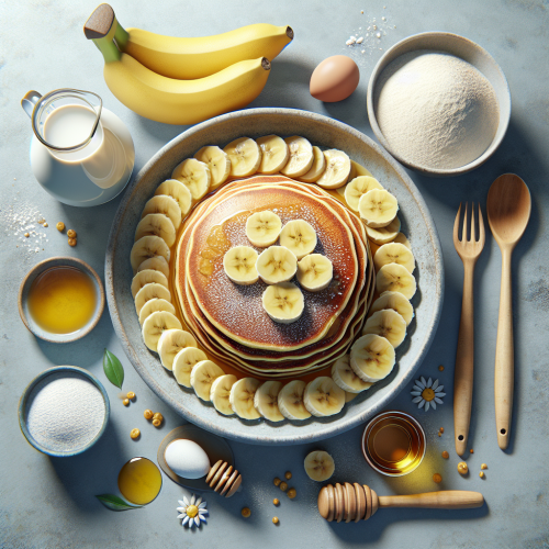 Placki bananowe na śniadanie