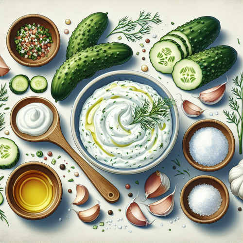 Tradycyjny grecki sos tzatziki