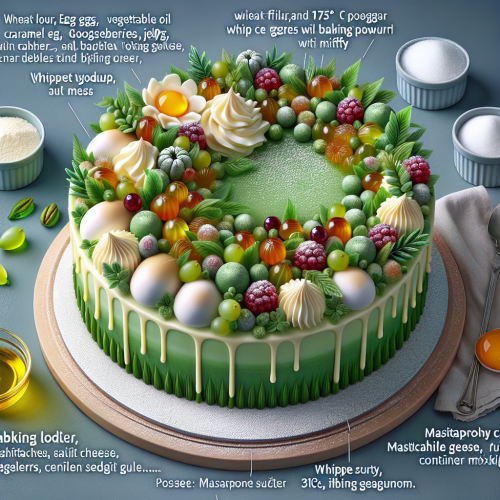 Bajkowy tort kopiec Shreka
