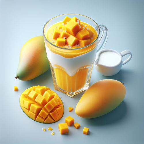 Orzeźwiające mango lassi
