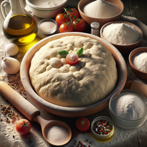 Domowe ciasto na pizzę włoską