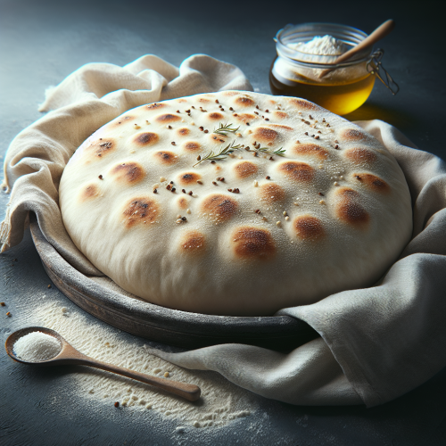 Domowe chlebki pita