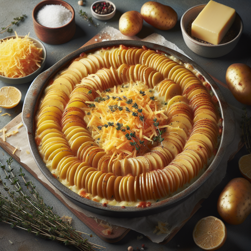 Zapiekanka ziemniaczana Gratin