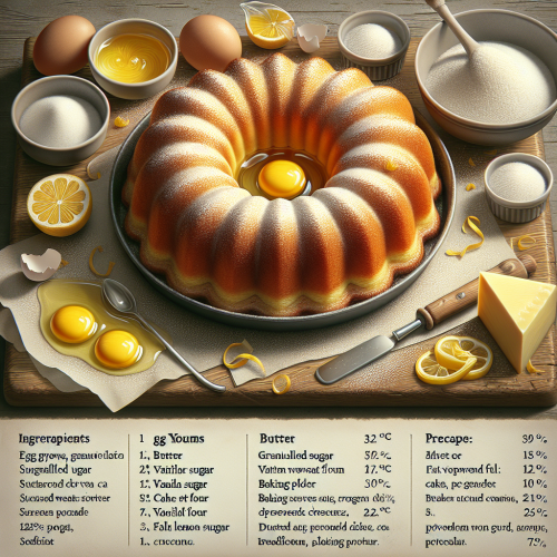 Babka żółtkowa z chrupiącą skórką