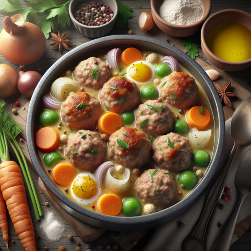 Delikatne pulpeciki w warzywnym sosie