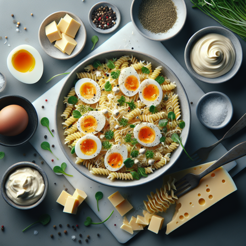 Pasta jajeczno-serowa z rzeżuchą i chrzanem