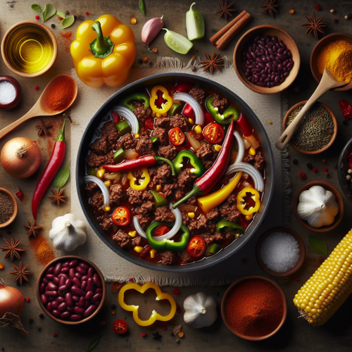 Aromatyczne chili con carne z wołowiną